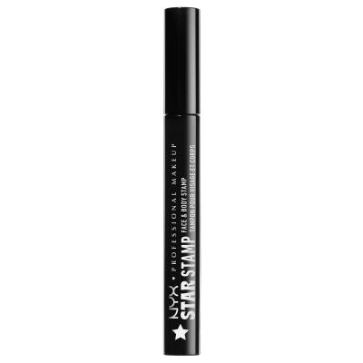 NYX Professional Makeup Star Stamp Face &amp; Body Stamp Eyeliner für Frauen 0,96 ml Farbton  01 Star Studded