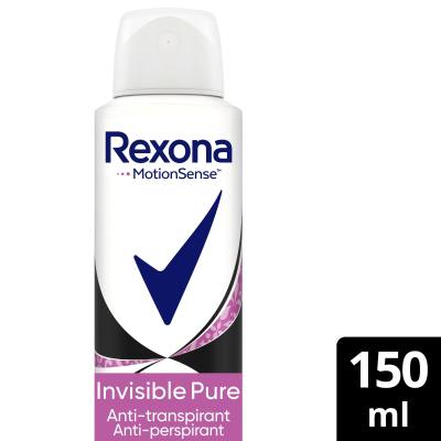 Rexona MotionSense Invisible Pure 48H Antiperspirant für Frauen 150 ml