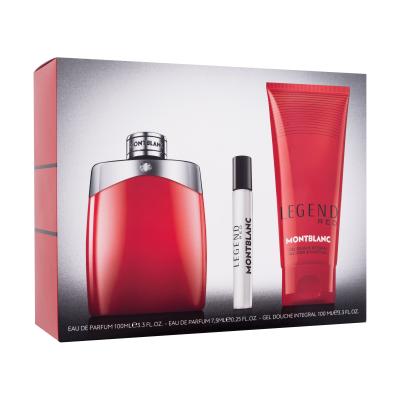 Montblanc Legend Red Geschenkset Eau de Parfum 100 ml + Eau de Parfum 7,5 ml + Duschgel 100 ml