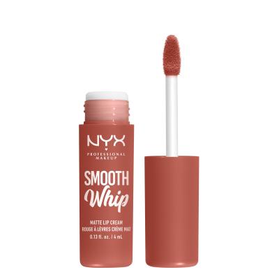 NYX Professional Makeup Smooth Whip Matte Lip Cream Lippenstift für Frauen 4 ml Farbton  02 Kitty Belly