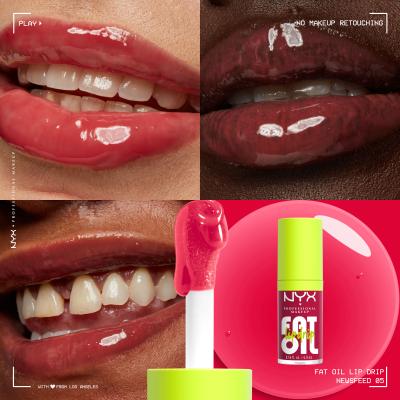 NYX Professional Makeup Fat Oil Lip Drip Lippenöl für Frauen 4,8 ml Farbton  05 Newsfeed