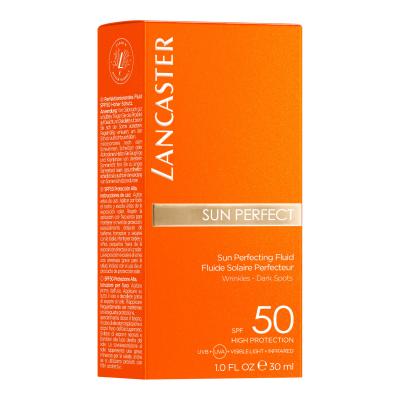 Lancaster Sun Perfect Sun Perfecting Fluid SPF50 Sonnenschutz fürs Gesicht für Frauen 30 ml