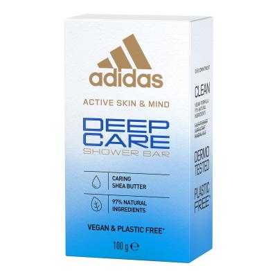 Adidas Deep Care Shower Bar Seife für Frauen 100 g