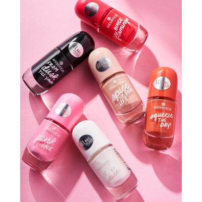 Essence Gel Nail Colour Nagellack für Frauen 8 ml Farbton  13 BINGO flamingo