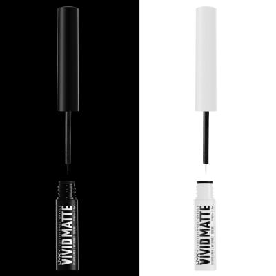 NYX Professional Makeup Vivid Matte Eyeliner für Frauen 2 ml Farbton  01 Black