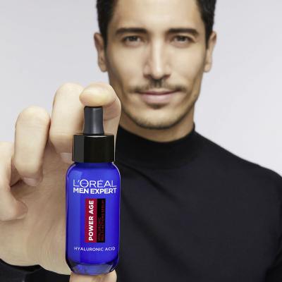 L&#039;Oréal Paris Men Expert Power Age Hyaluronic Multi-Action Serum Gesichtsserum für Herren 30 ml