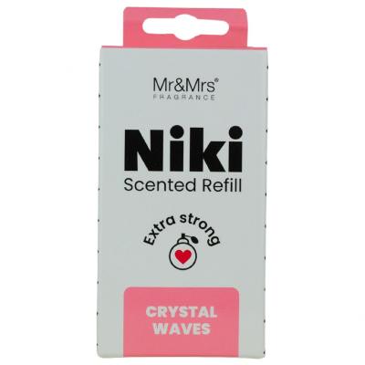 Mr&amp;Mrs Fragrance Niki Refill Crystal Waves Autoduft Nachfüllung 1 St.