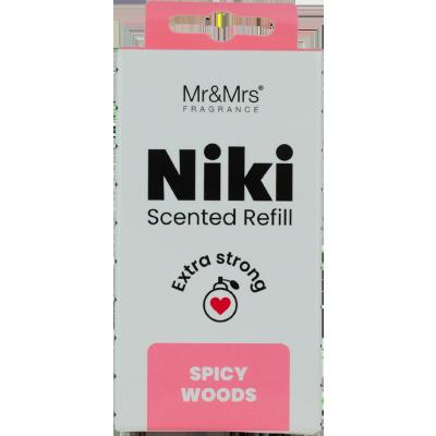 Mr&amp;Mrs Fragrance Niki Refill Spicy Woods Autoduft Nachfüllung 1 St.