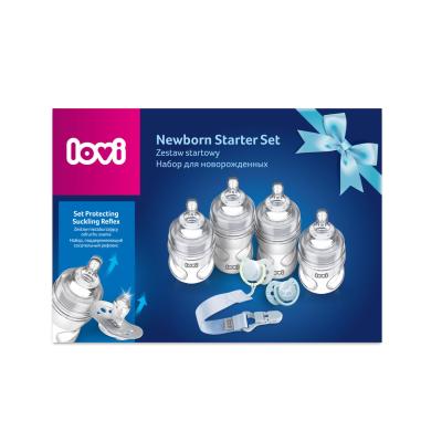 LOVI Newborn Starter Set Boy Babyflasche für Kinder Set