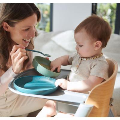 LOVI Plates Pistachio Geschirr für Kinder 2 St.