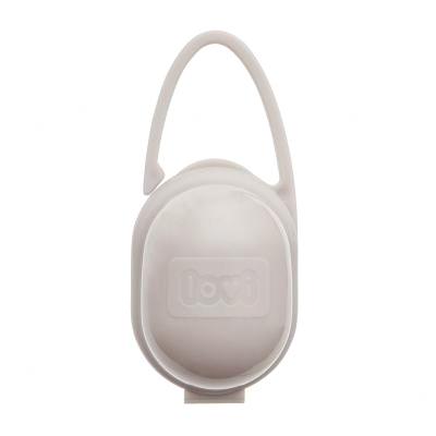 LOVI Soother Container Beige Schnullerhülle für Kinder 1 St.