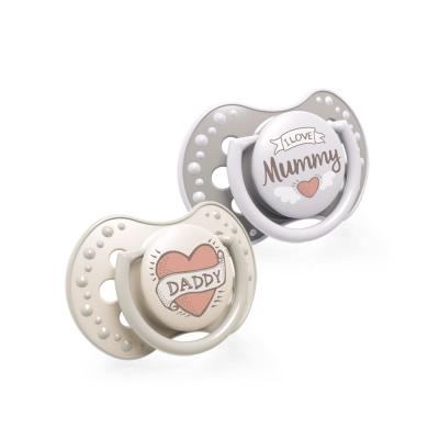 LOVI I Love Dynamic Soother 3-6m Schnuller für Kinder 2 St.