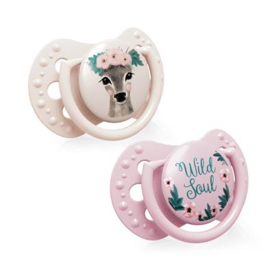 LOVI Wild Soul Dynamic Soother Girl 6-18m Schnuller für Kinder 2 St.