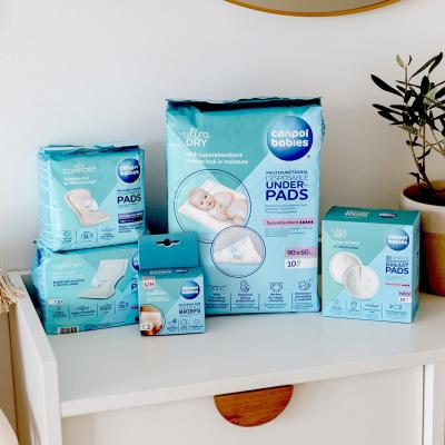 Canpol babies Air Comfort Superabsorbent Postpartum Hygiene Pads Wochenbett-Binden für Frauen 10 St.