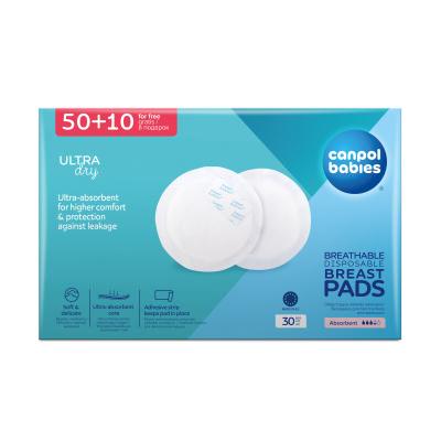 Canpol babies Ultra Dry Breathable Disposable Breast Pads Stilleinlagen für Frauen 60 St.