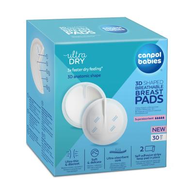 Canpol babies Ultra Dry 3D Shaped Breathable Breast Pads Stilleinlagen für Frauen Set