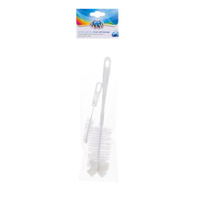 Canpol babies Bottle And Teat Brush With Sponge Reinigung &amp; Sterilisation für Kinder 2 St.