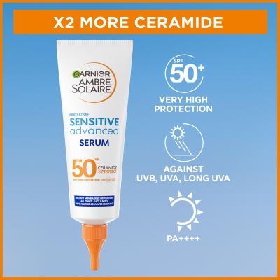 Garnier Ambre Solaire Sensitive Advanced Serum SPF50+ Sonnenschutz 125 ml