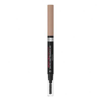 L&#039;Oréal Paris Infaillible Brows 24H Filling Triangular Pencil Augenbrauenstift für Frauen 1 ml Farbton  06 Dark Blonde