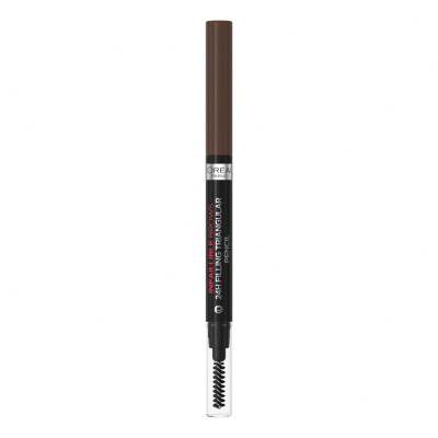 L&#039;Oréal Paris Infaillible Brows 24H Filling Triangular Pencil Augenbrauenstift für Frauen 1 ml Farbton  03 Dark Brunette