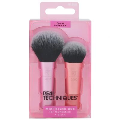 Real Techniques Brushes Mini Brush Duo Pinsel für Frauen Set