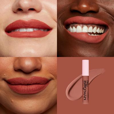 NYX Professional Makeup Lip Lingerie XXL Lippenstift für Frauen 4 ml Farbton  25 Candela Babe