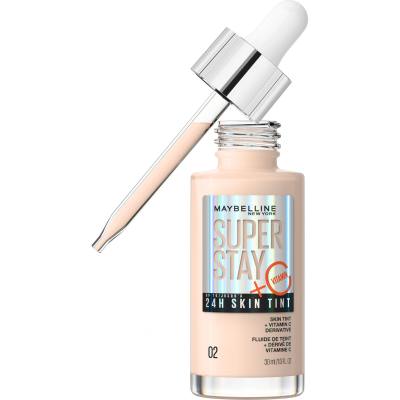 Maybelline Superstay 24H Skin Tint + Vitamin C Foundation für Frauen 30 ml Farbton  02