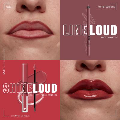 NYX Professional Makeup Line Loud Lippenkonturenstift für Frauen 1,2 g Farbton  16 Magic Maker