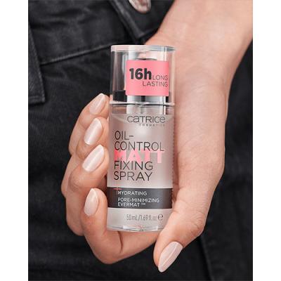 Catrice Oil-Control Matt Fixing Spray Make-up Fixierer für Frauen 50 ml