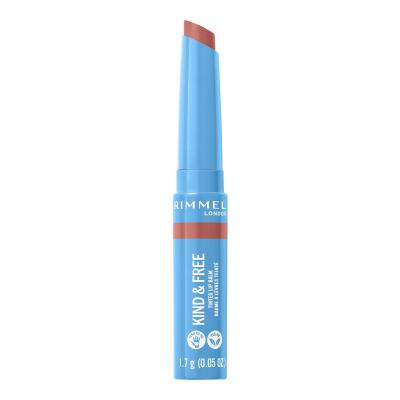 Rimmel London Kind &amp; Free Tinted Lip Balm Lippenbalsam für Frauen 4 g Farbton  002 Natural Apricot