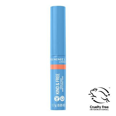 Rimmel London Kind &amp; Free Tinted Lip Balm Lippenbalsam für Frauen 4 g Farbton  003 Tropical Spark