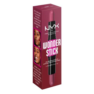 NYX Professional Makeup Wonder Stick Blush Rouge für Frauen 8 g Farbton  04 Deep Magenta And Ginger