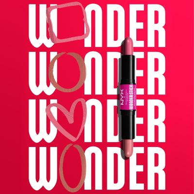 NYX Professional Makeup Wonder Stick Blush Rouge für Frauen 8 g Farbton  01 Light Peach And Baby Pink