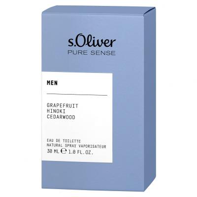 s.Oliver Pure Sense Eau de Toilette für Herren 30 ml