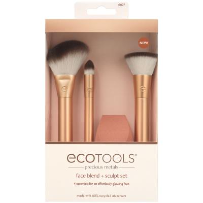 EcoTools Precious Metals Face Blend + Sculpt Set Pinsel für Frauen Set