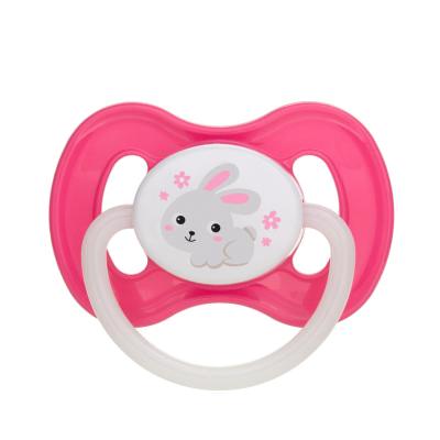 Canpol babies Bunny &amp; Company Latex Soother Pink 6-18m Schnuller für Kinder 1 St.