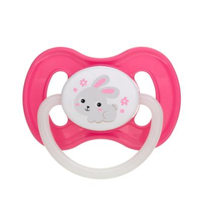 Canpol babies Bunny &amp; Company Latex Soother Pink 0-6m Schnuller für Kinder 1 St.