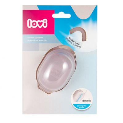 LOVI Soother Container Pink Schnullerhülle für Kinder 1 St.