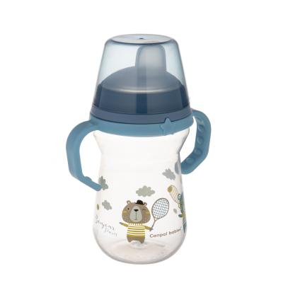 Canpol babies Bonjour Paris First Cup Blue 6m+ Trinkbecher für Kinder 250 ml