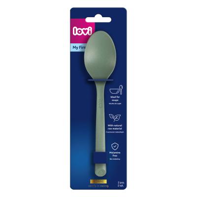 LOVI Soup Spoons Pistachio Geschirr für Kinder 2 St.