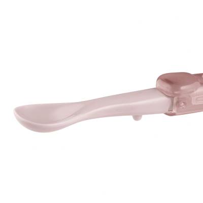 Canpol babies Travel Spoon Foldable Pink Geschirr für Kinder 1 St.