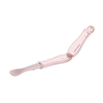 Canpol babies Travel Spoon Foldable Pink Geschirr für Kinder 1 St.