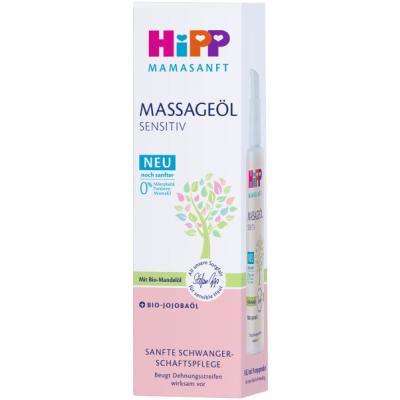 Hipp Mamasanft Massage Oil Sensitive Cellulite &amp; Schwangerschaftsstreifen für Frauen 100 ml