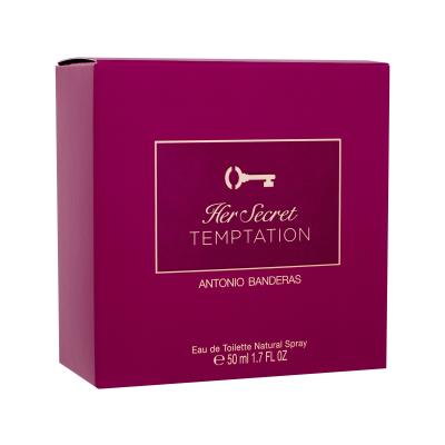 Banderas Her Secret Temptation Eau de Toilette für Frauen 50 ml