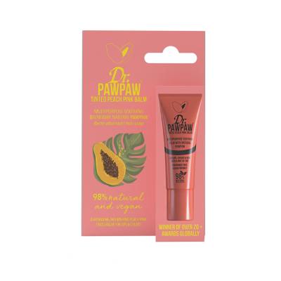 Dr. PAWPAW Balm Tinted Peach Pink Lippenbalsam für Frauen 10 ml