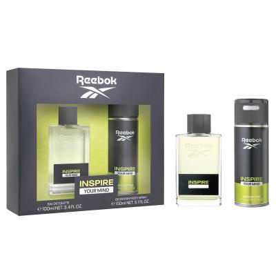 Reebok Inspire Your Mind Geschenkset Eau de Toilette 100 ml + Deodorant 150 ml