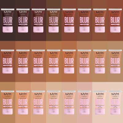 NYX Professional Makeup Bare With Me Blur Tint Foundation Foundation für Frauen 30 ml Farbton  15 Warm Honey