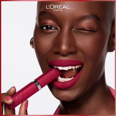 L&#039;Oréal Paris Infaillible Matte Resistance Lipstick Lippenstift für Frauen 5 ml Farbton  105 Breakfest In Bed