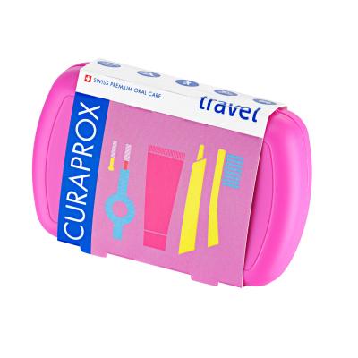 Curaprox Travel Set Pink Zahnbürste Set