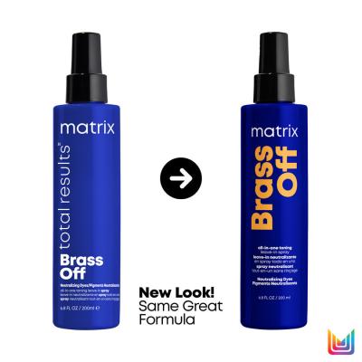 Matrix Brass Off All-In-One Toning Leave-In Spray Pflege ohne Ausspülen für Frauen 200 ml